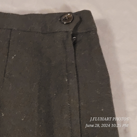 Vintage 100% Wool Lined Skirt Missing Brand Tag 1970's - Picture 15 of 15